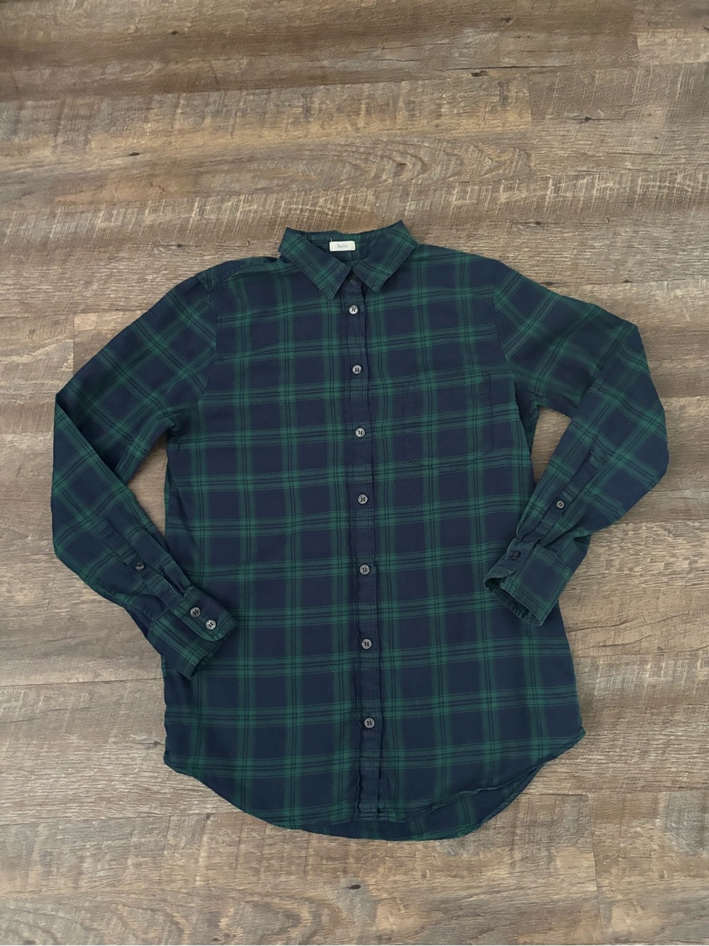 J.Crew Lightweight Plaid Button-Down Shirt